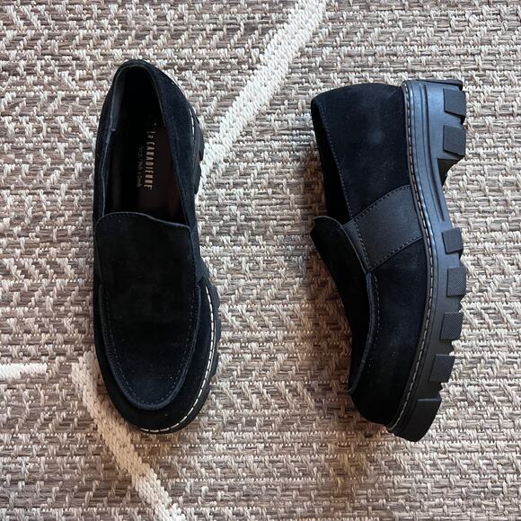 La Canadienne Drew Suede Loafer Sz 9.5M - Picture 1 of 6